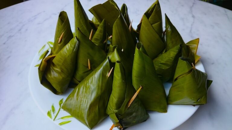 Abok-Abok Sagu Recipe — Iconic Nyonya Sago Dessert in Banana Leaves